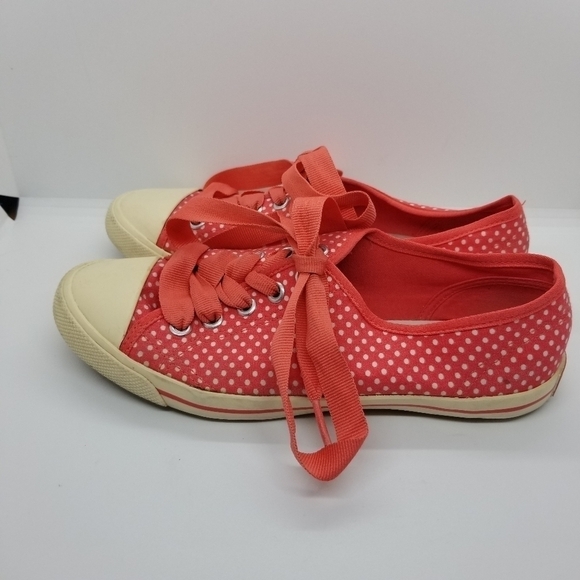 Boden pink polka dot sneakers EU 37 - Picture 3 of 14